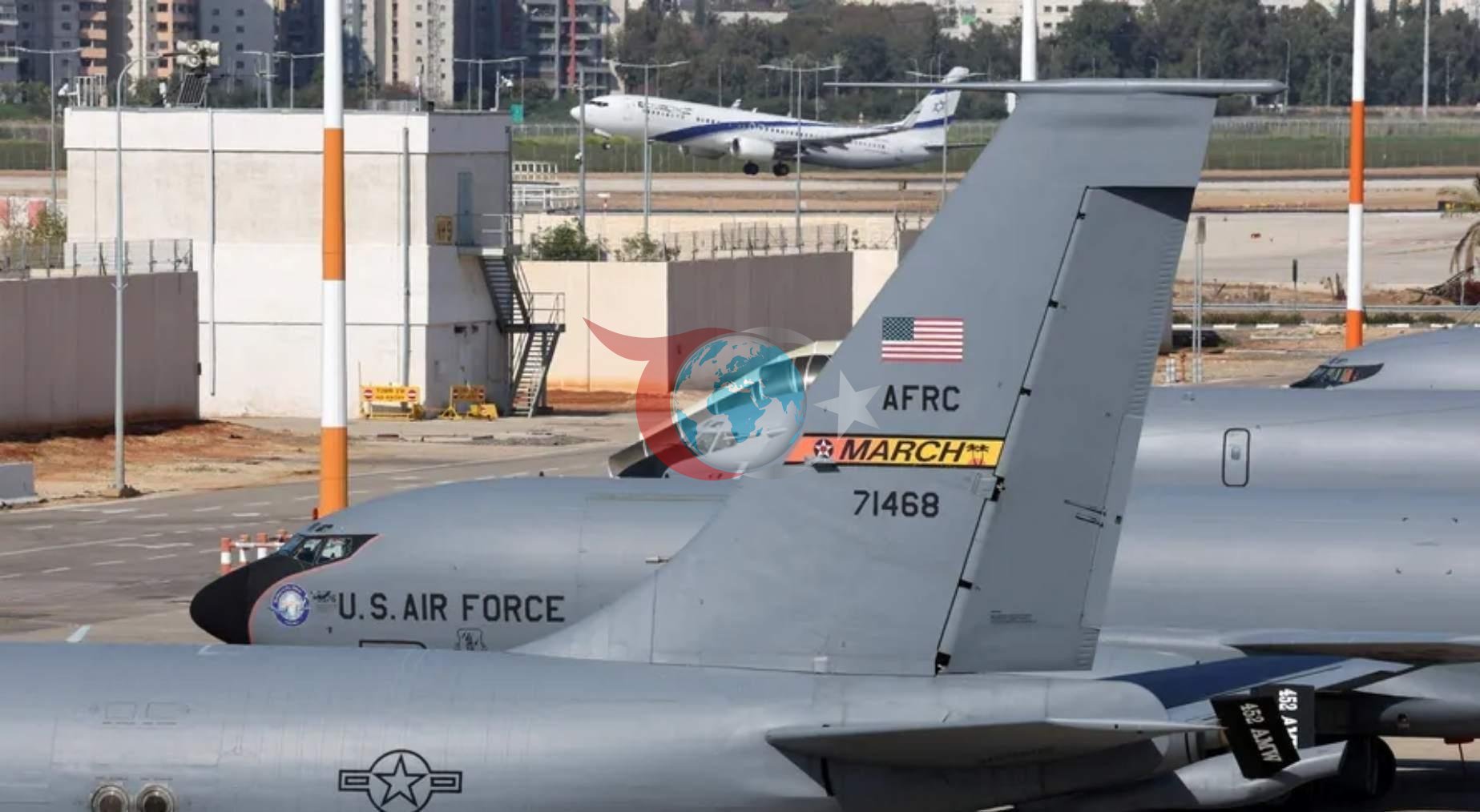İsrail, ABD Askeri Uçaklarının Tel Aviv'deki Varlığından Rahatsız