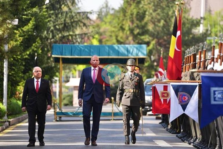 Milli Savunma Bakanı Güler, Belçikalı mevkidaşı Francken ile görüştü