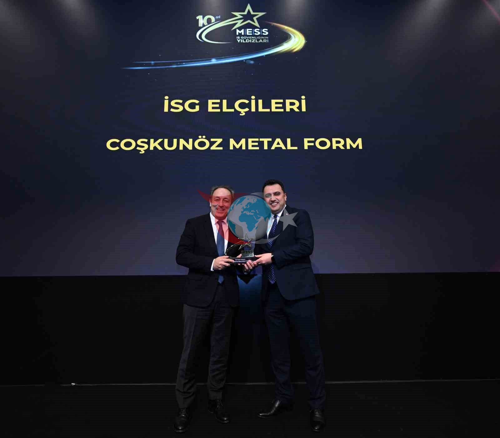 Coşkunöz Metal Form, İş Güvenliği Yarışmasında Ödül Aldı
