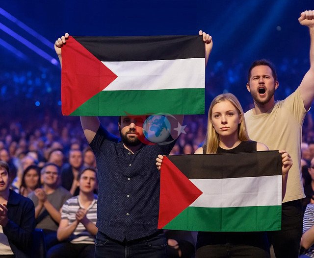 İsrael'in ilk dəfə shocked! səhnəyə çıxdı - Şəkil: 2