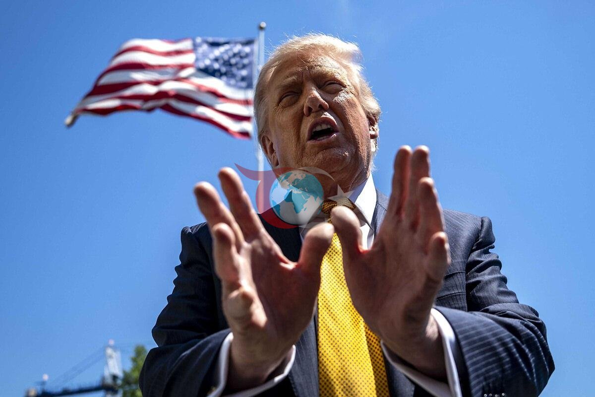 ABŞ Prezidenti Donald Tramp Çinə səfərindən əvvəl mətbuat mənsublarının suallarını cavablandırır, 13 may 2026-cı il