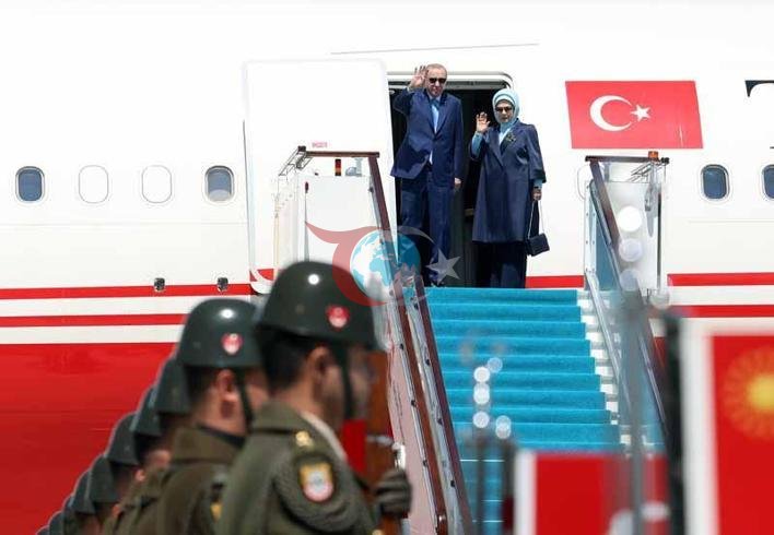 Prezident Ərdoğan Qazaxıstana getdi