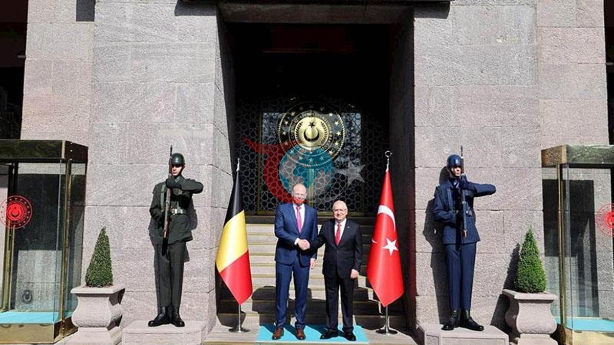 Bakan Güler ve Belçikalı Francken Ankara'da Buluştu