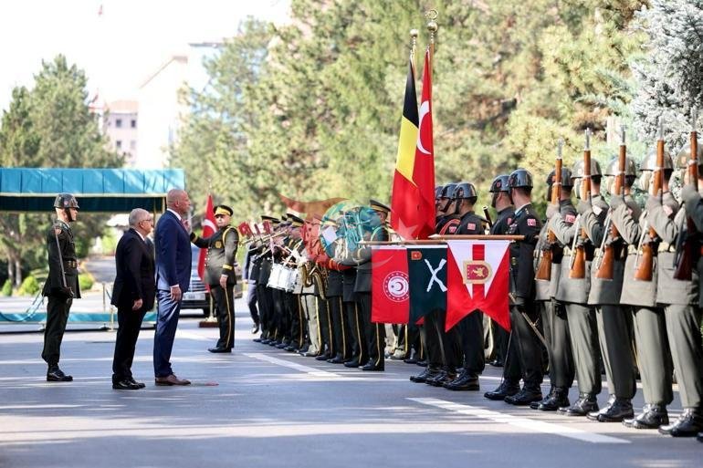 Bakan Güler, Belçikalı mevkidaşı Francken ile görüştü