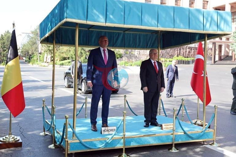 Bakan Güler, Belçikalı mevkidaşı Francken ile görüştü