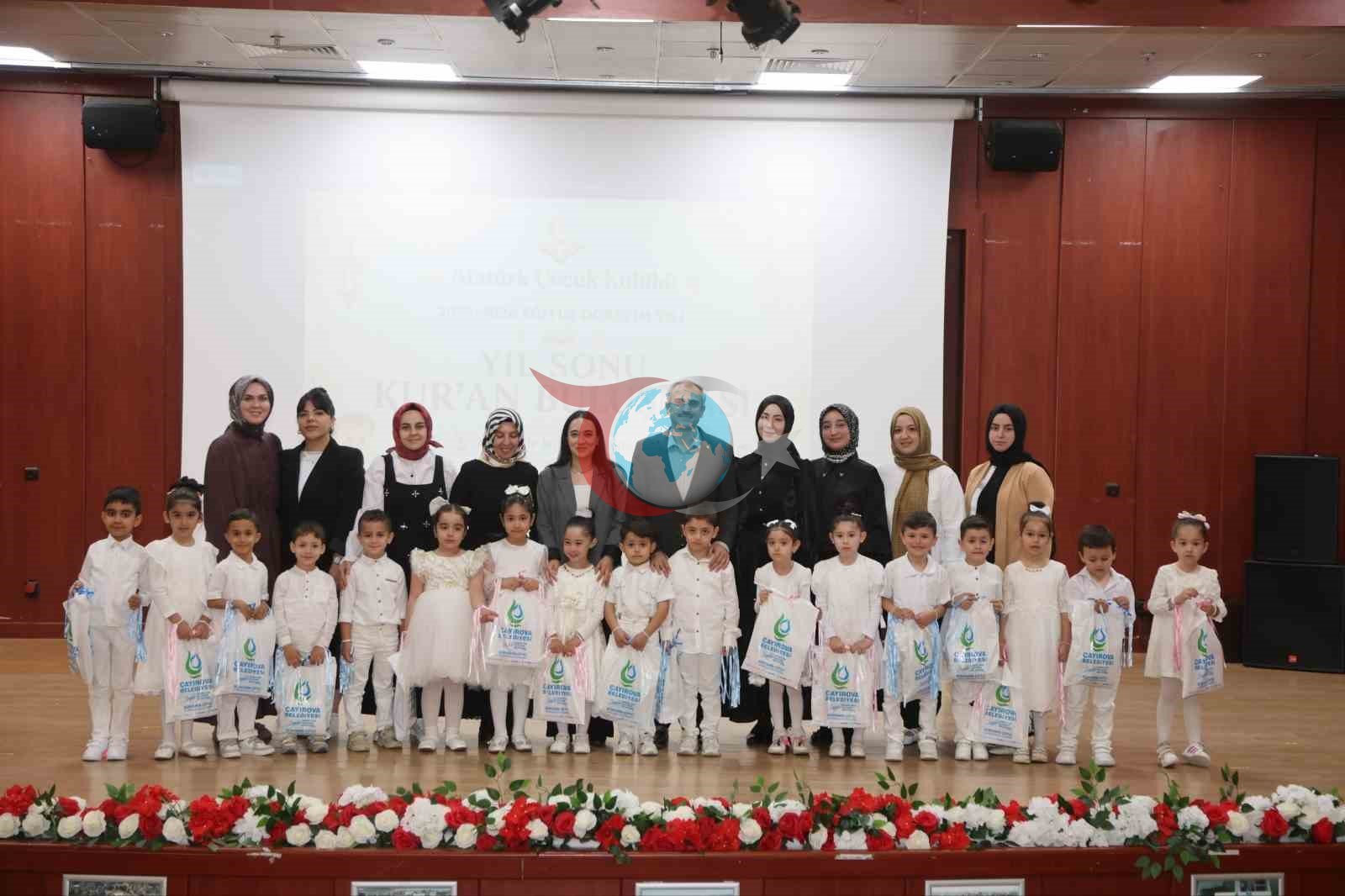 Çayırova'da Minikler Kur'an-ı Kerim'e Geçiş Töreniyle Coştu