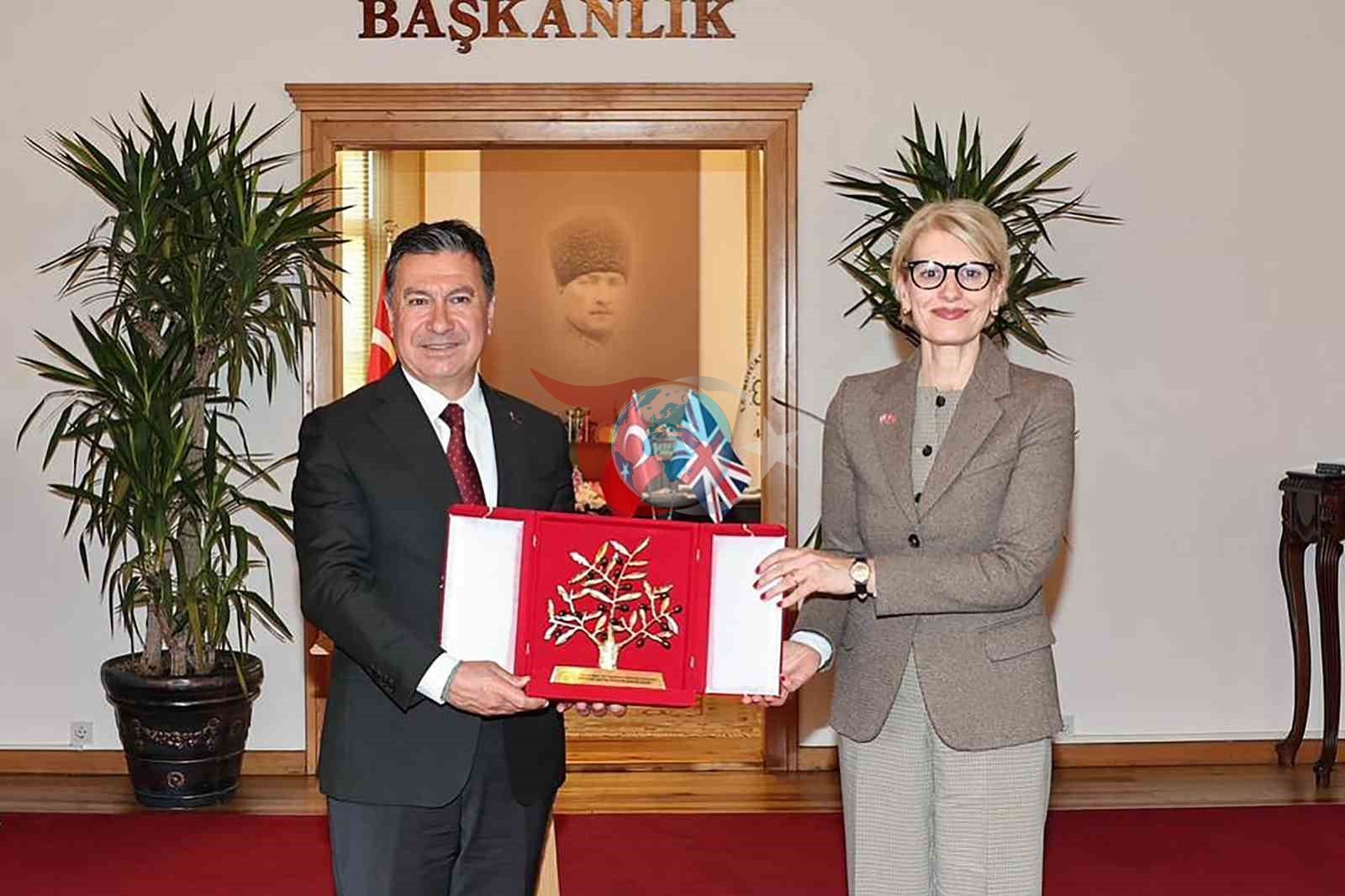 Başkan Aras, İngiltere Büyükelçisi ile Muğla’da Buluştu
