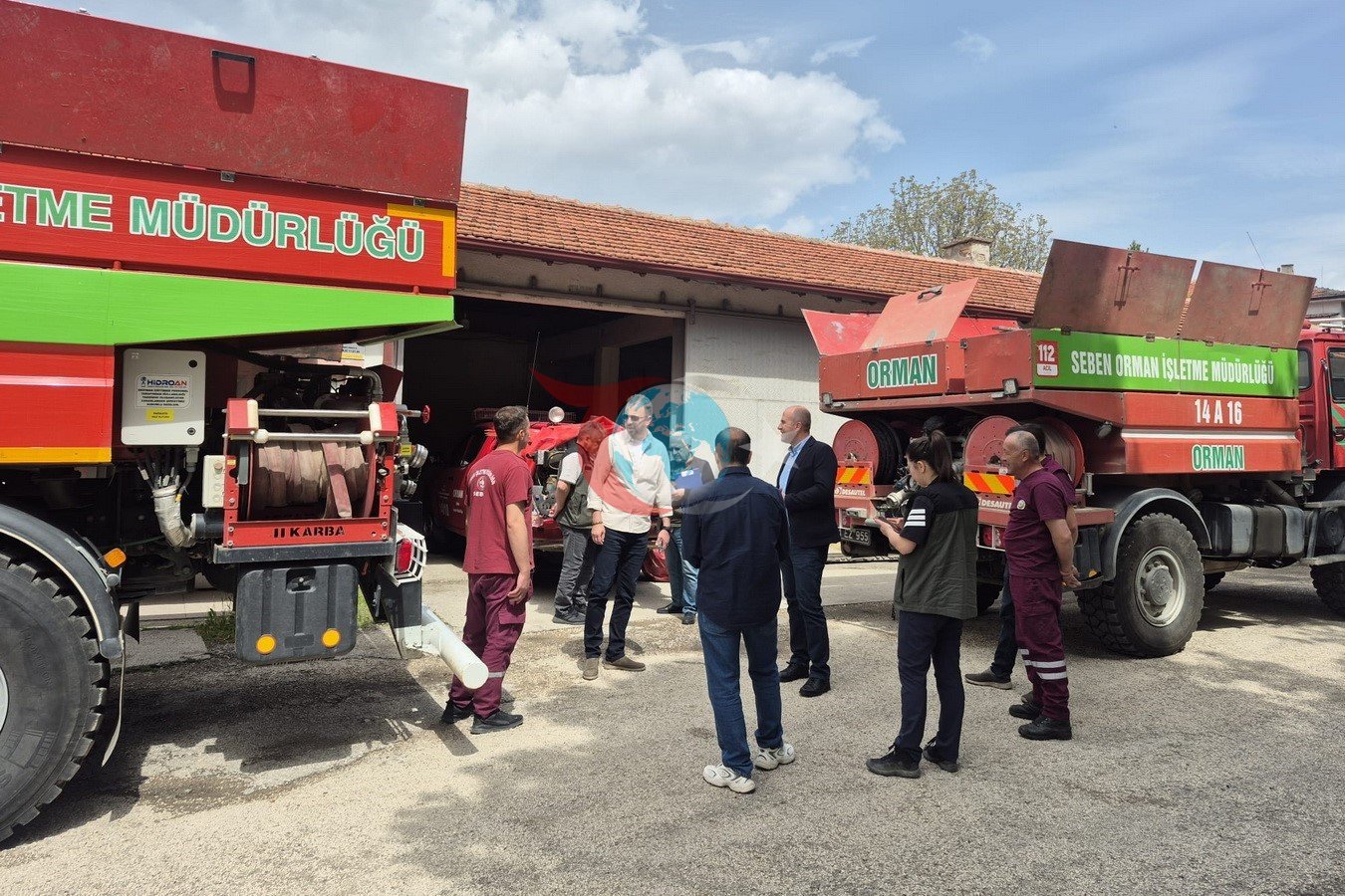 Bolu'da Yangın Söndürme Araçları Sezona Hazır Hale Getirildi