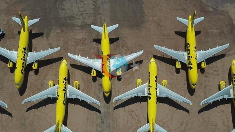 91 təyyarə səhranın ortasındakı Airbus qəbiristanlığında necə tərk edildi width=