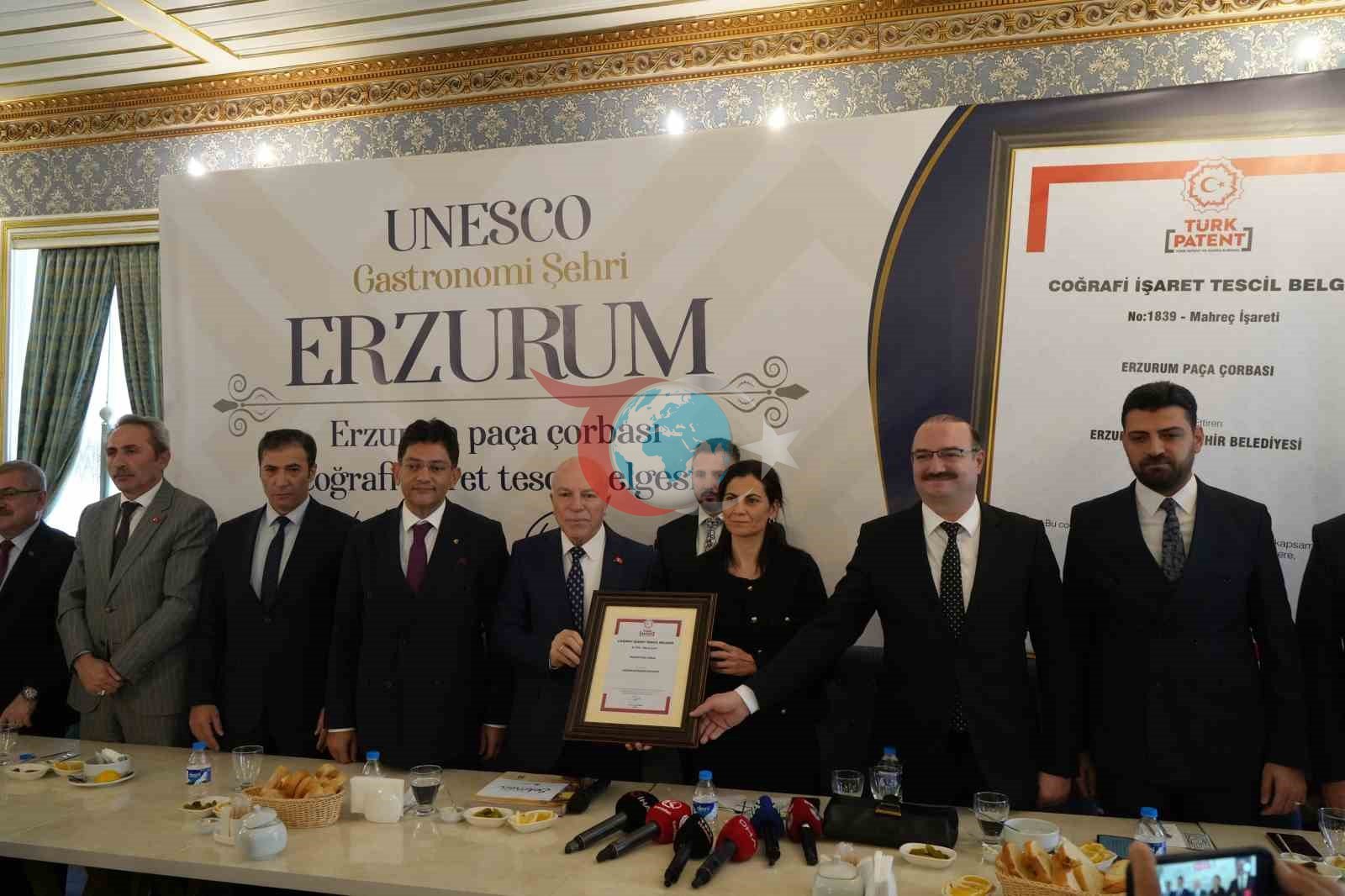 Coğrafi işarə almış Ərzurum 'paça şorbası' təqdim edildi