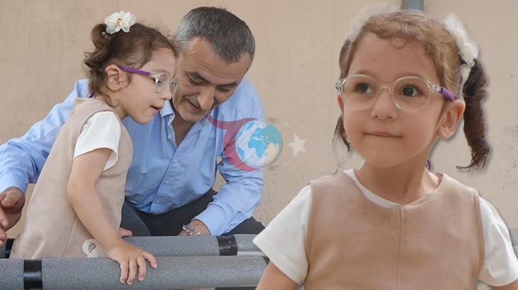 Kocaeli'de Babasının İcadıyla Yürümeye Çalışan Minik Lina'nın Hikayesi