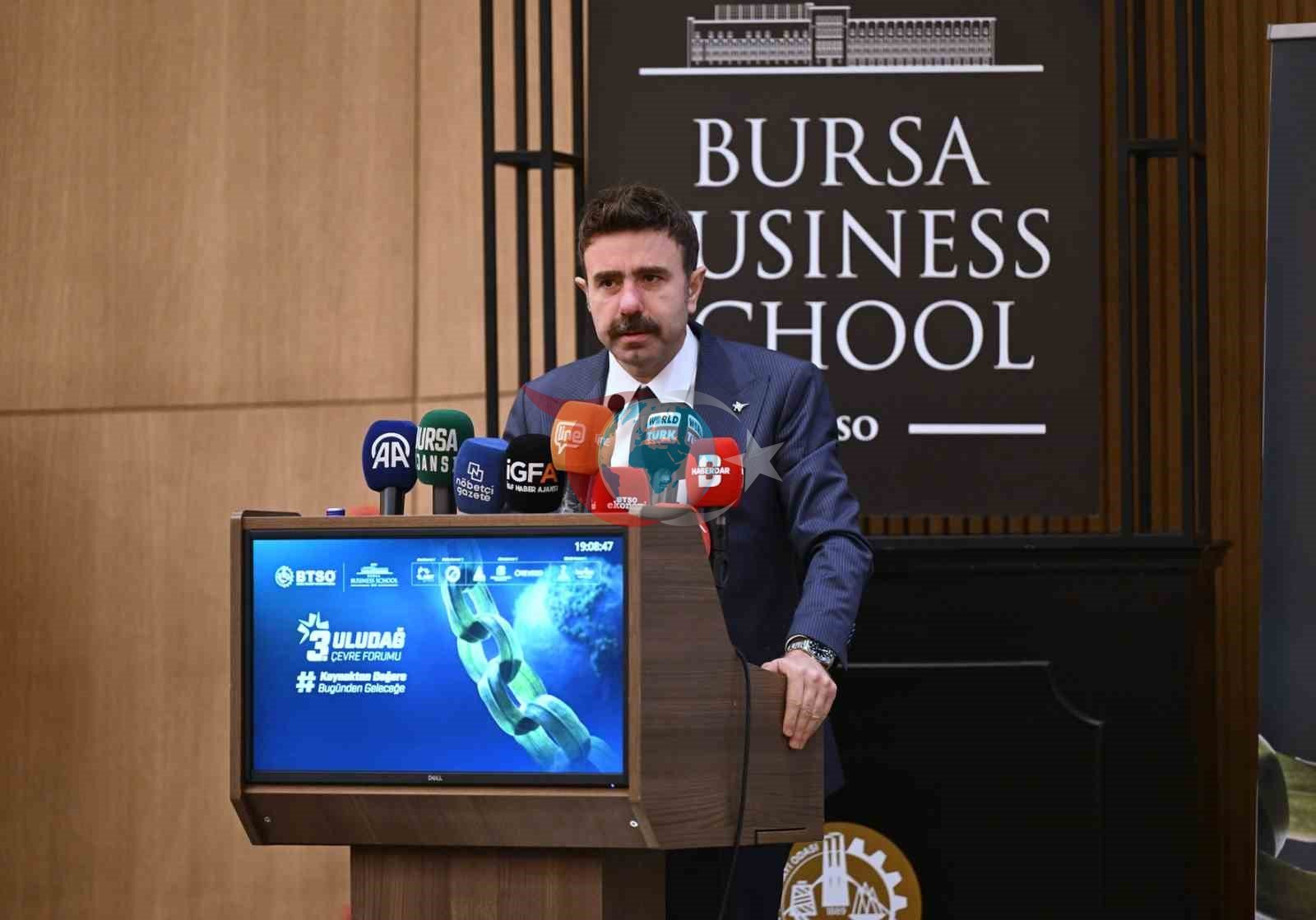 3. Uludağ Çevre Forumu Bursa Business School&rsquo;da başladı