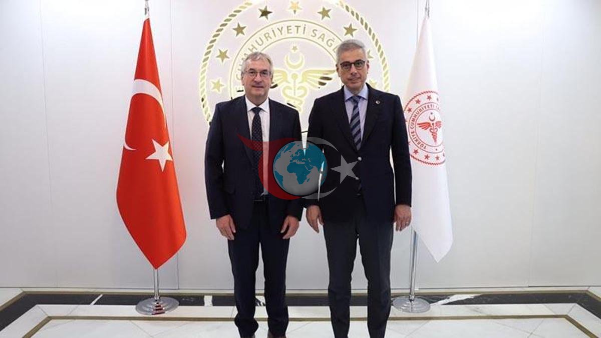 Bakan Memişoğlu ve Belçikalı Yetkiliden Sağlık Alanında İş Birliği Görüşmesi