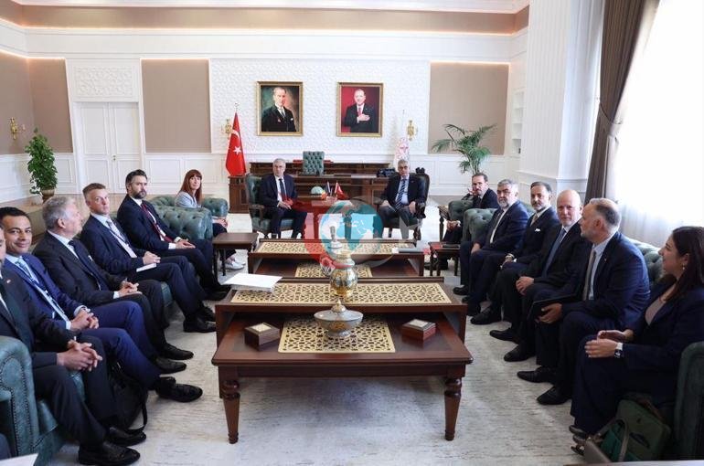 Bakan Memişoğlu, Belçika Valonya Hükümeti Başkan Yardımcısı ile görüştü