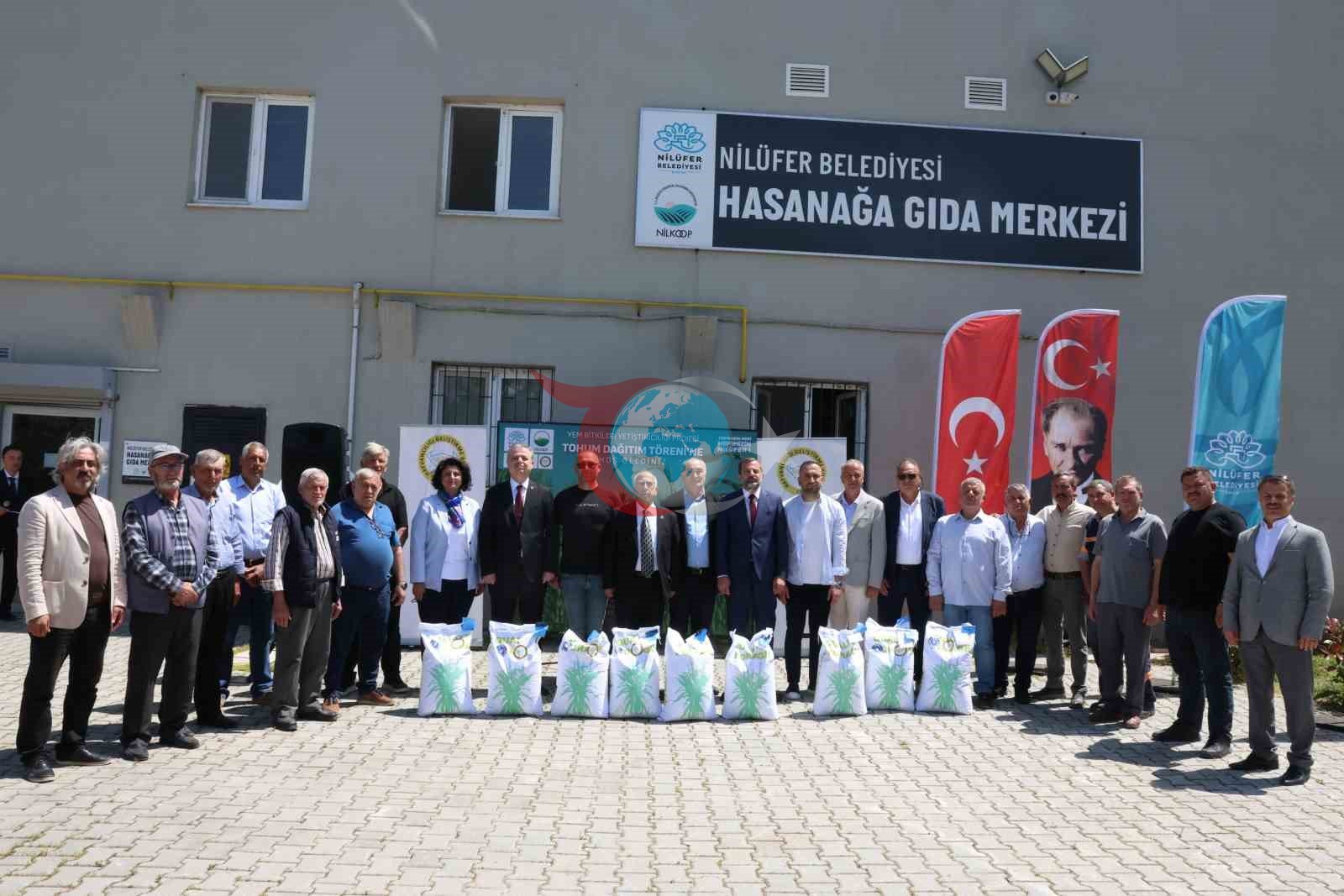 Nilüfer'de Hayvancılığa Destek: 155 Üreticiye Tohum Dağıtıldı