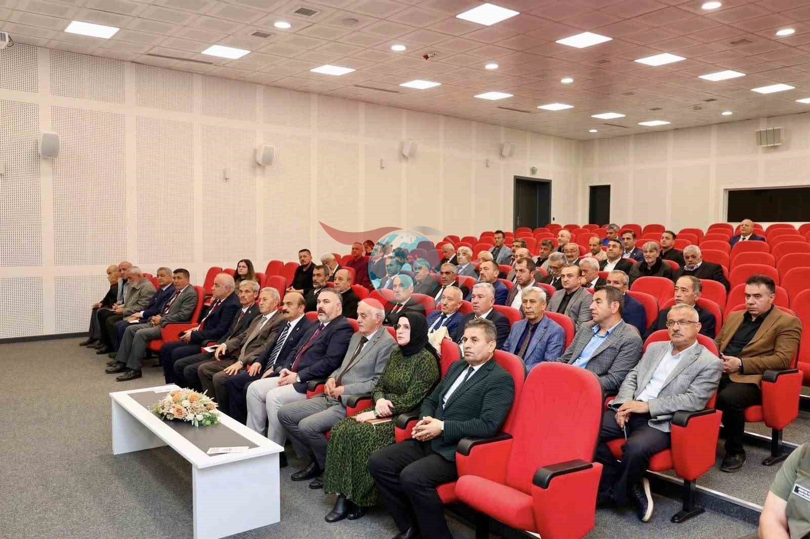 Karabük&rsquo;te muhtarlara hizmet içi eğitim toplantısı yapıldı