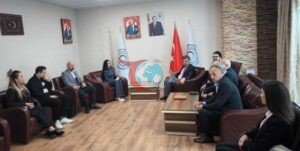 Ferudun Cevahiroğlu, Birleşik Arap Emirlikleri diplomatlarını kabul etti