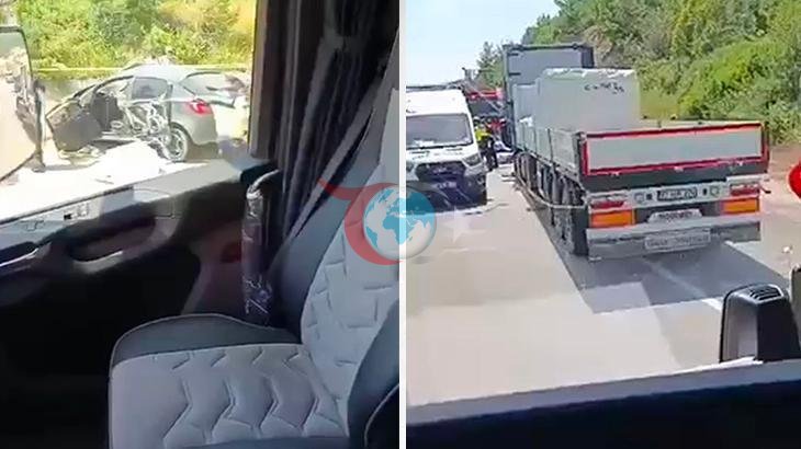 Antalya'da Meydana Gelen Trafik Kazasında Çift Hayatını Kaybetti