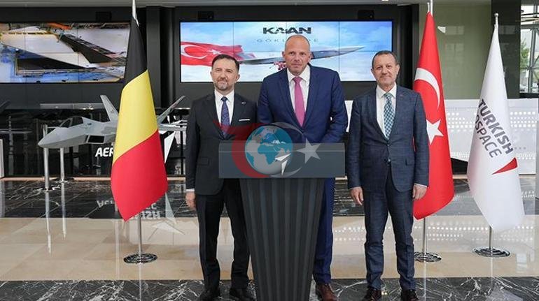 Belçika Savunma Bakanı Francken TUSAŞı ziyaret etti