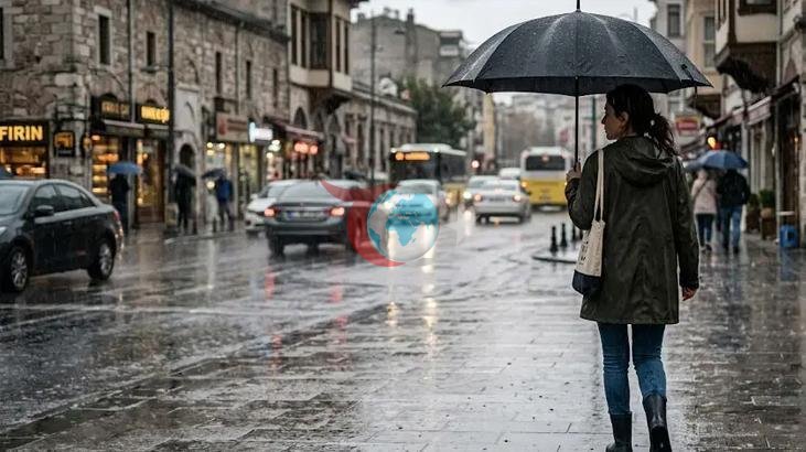 İstanbul'da Haftasonu Yağış Bekleniyor: Sıcaklık Düşecek
