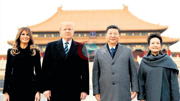Trump ve Heyeti Pekin'de: ABD-Çin Görüşmeleri Başladı