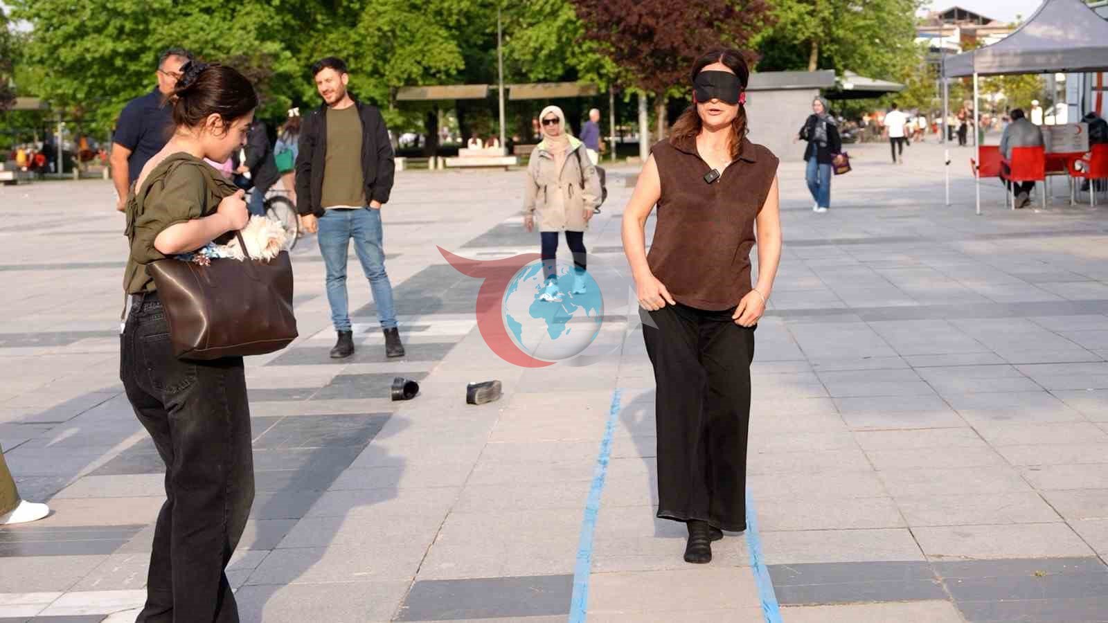 Düzce'de Empati Deneyi: Engelli Bireylerin Zorlukları Denendi