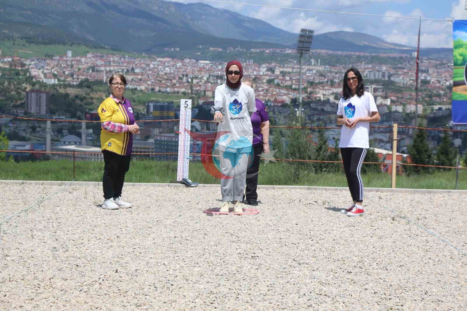 Karabük'te Özel Çocuk Anneleri Bocce Turnuvasında Buluştu