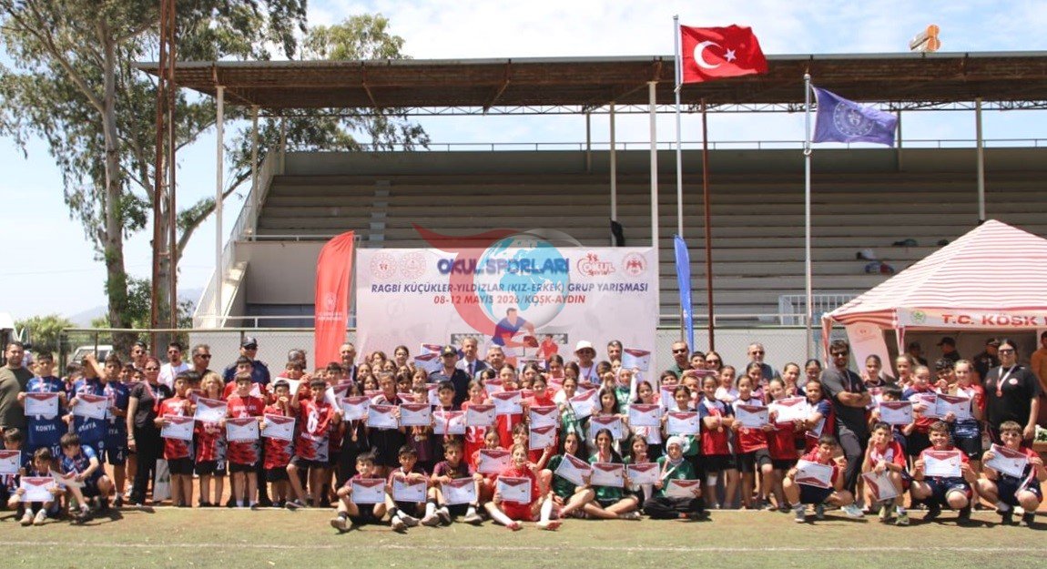 Aydın'da Ragbi Heyecanı: Küçükler Grup Yarışmaları Sonuçlandı