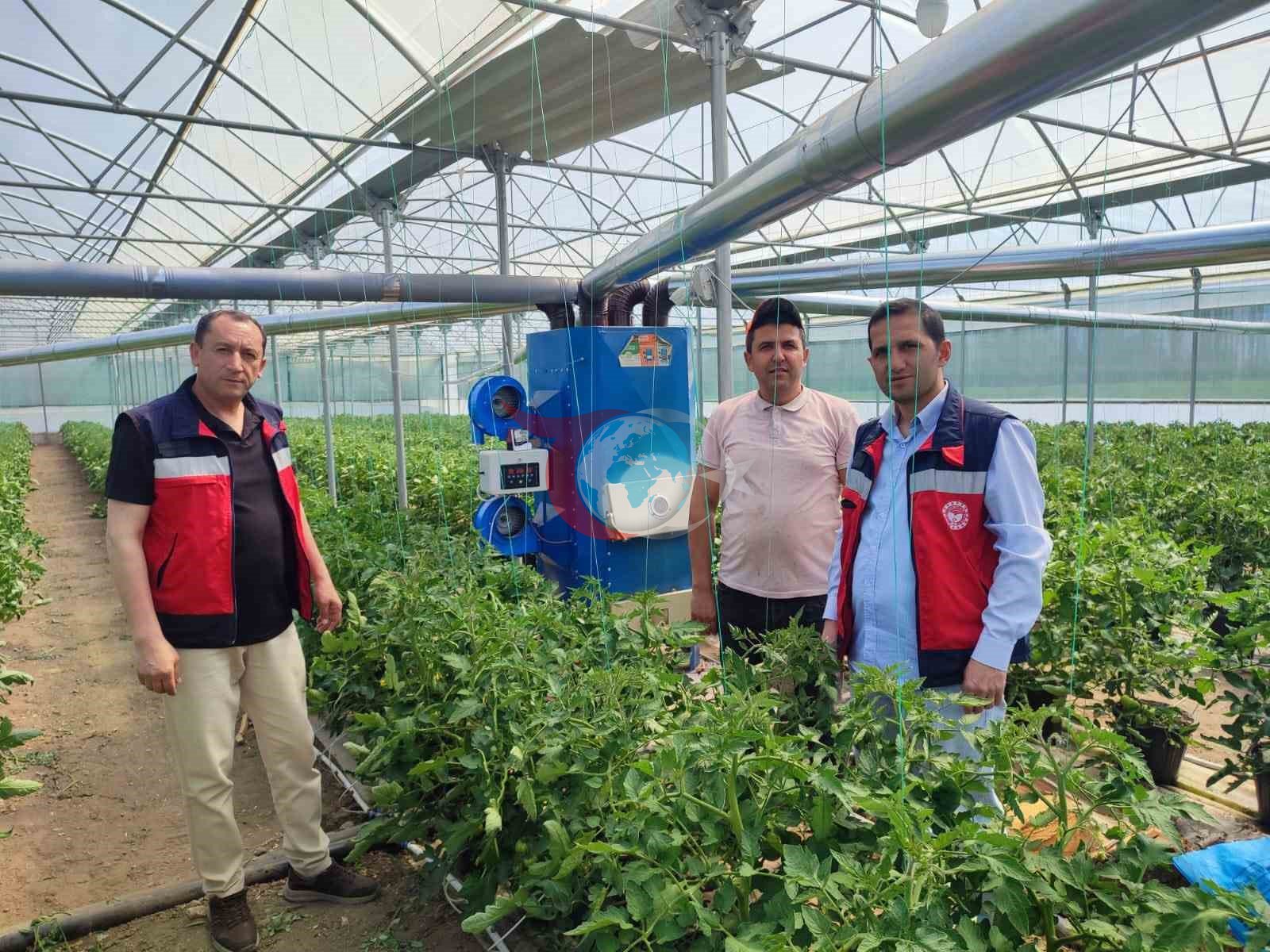 Simav'da Topraksız Tarıma Geçişte Bilgilendirme Desteği