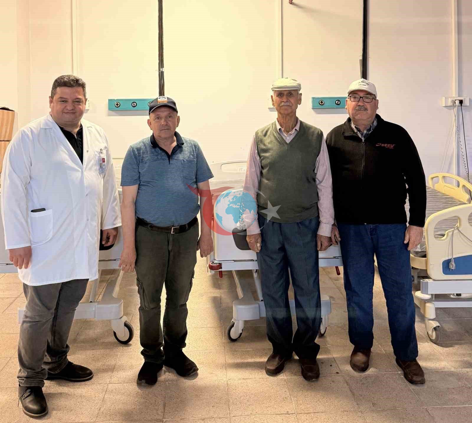 Muğla Hastanesi'ne Hayırseverlerden Havalı Yatak Bağışı
