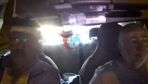 Takside korku dolu anlar Şoförün boğazına bıçak dayayıp gasp etmeye çalışan şüpheli tutuklandı