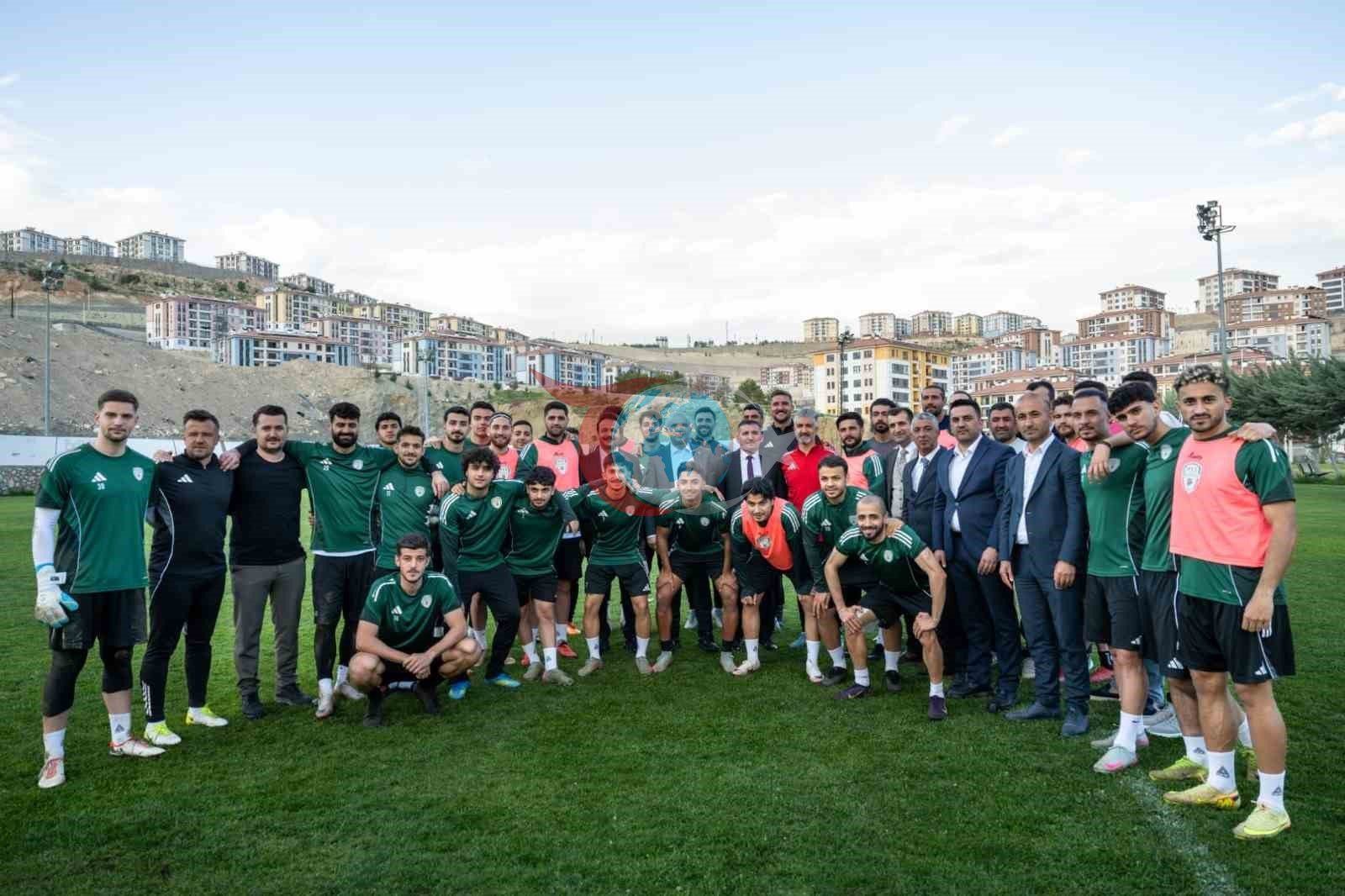 Başkan Er&rsquo;den Malatya Yeşilyurtspor&rsquo;a moral ziyareti