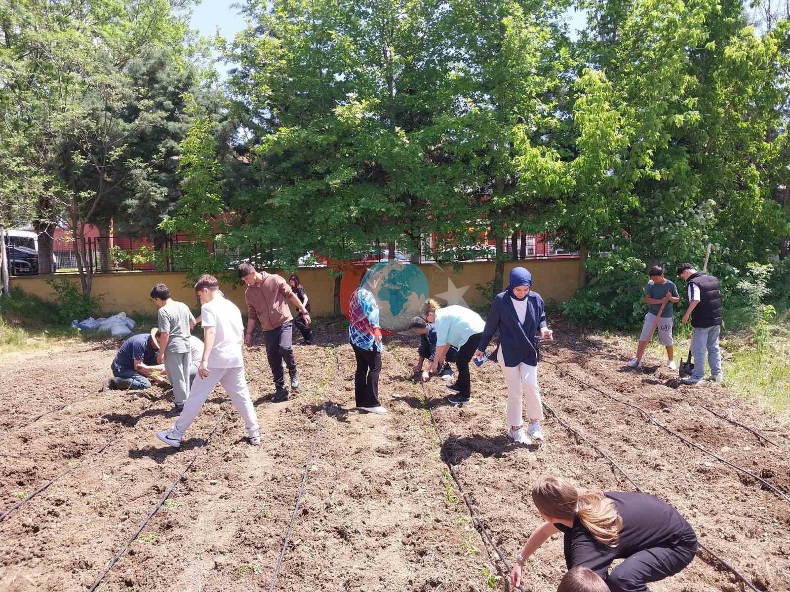 Kırklareli'nde Çocuklar Hobi Bahçesinde Doğayla Buluştu