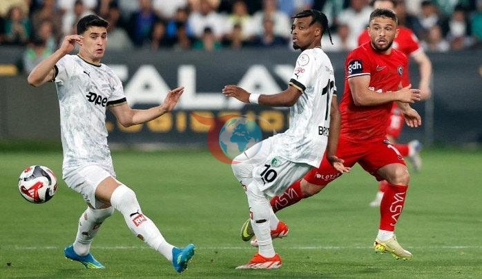 Bodrum FK - Çorum FK maçından bir kare