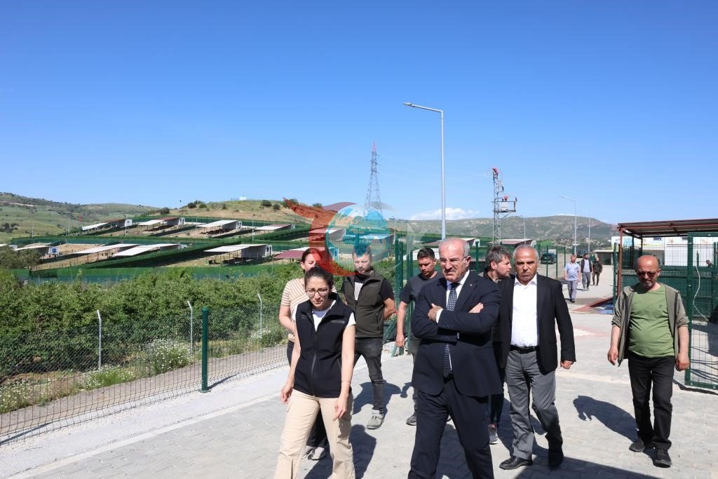 Çanakkale’de Sahipsiz Hayvan Bakımevi ve Doğal Yaşam Alanı incelendi
