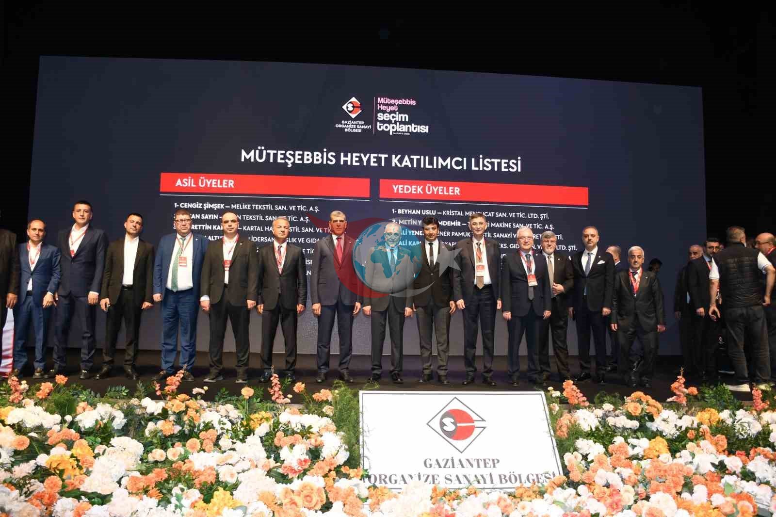 Cengiz Şimşek, Gaziantep OSB Başkanlığına Yeniden Seçildi