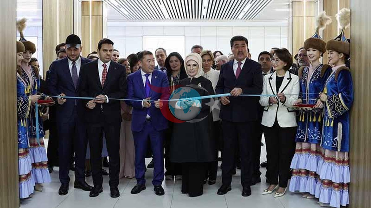 Emine Erdoğan'dan Kazakistan'da Sıfır Atık Eğitimi İçin Önemli Adım