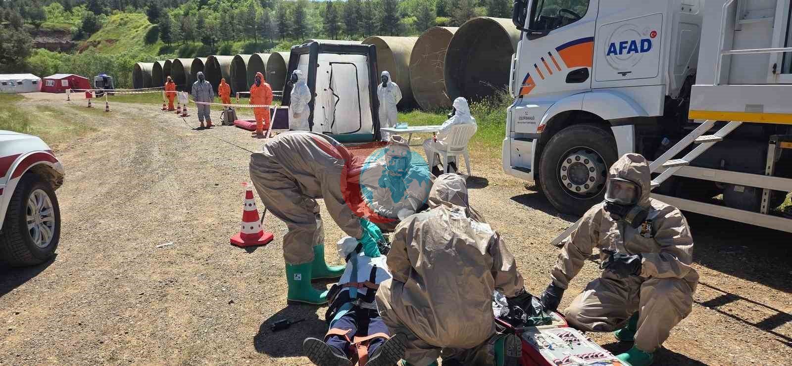 Diyarbakır'da Afet Sağlık Tatbikatı Gerçekleştirildi