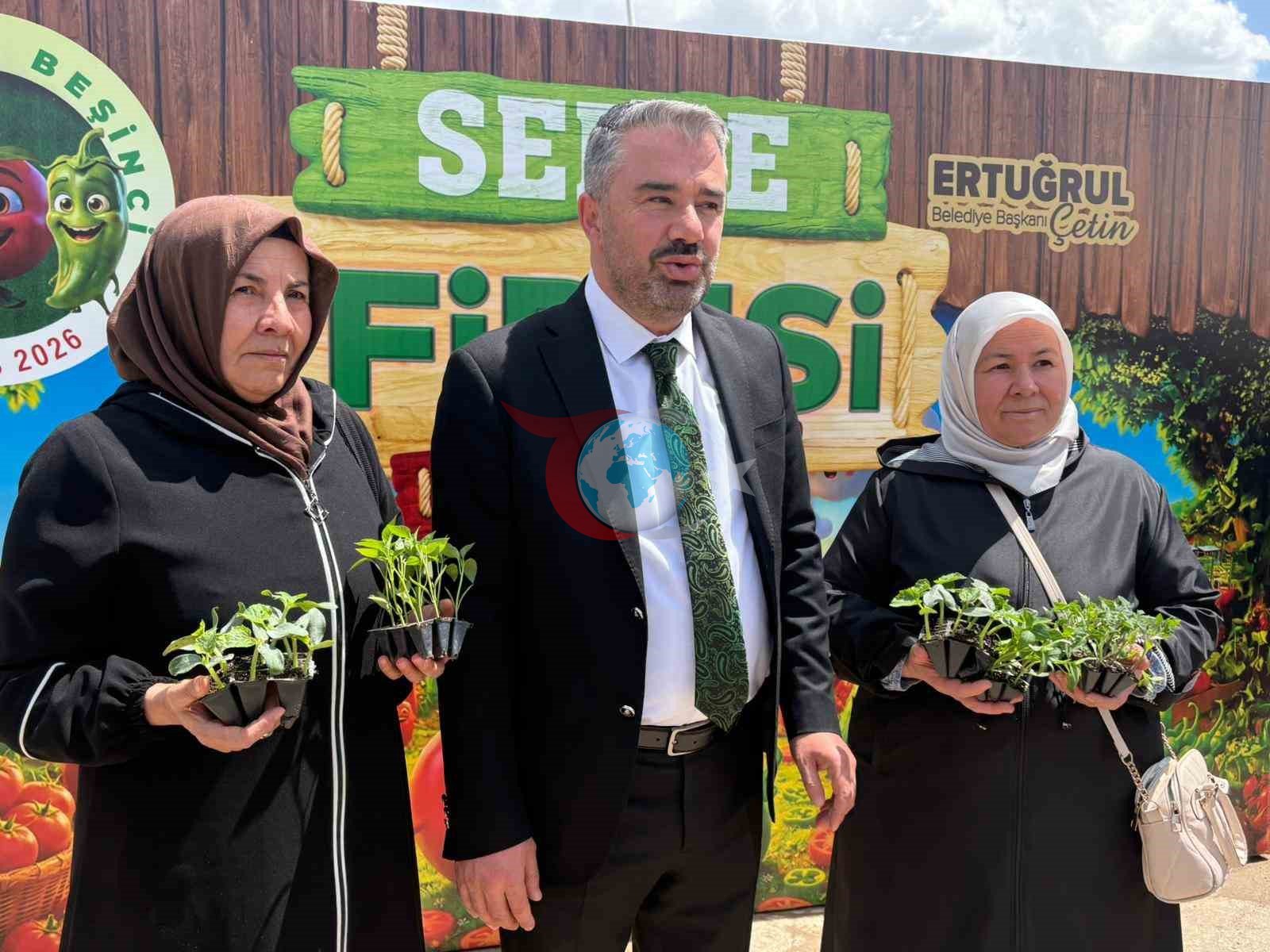 Pursaklar'da binlerce kişiye ata tohumu desteği