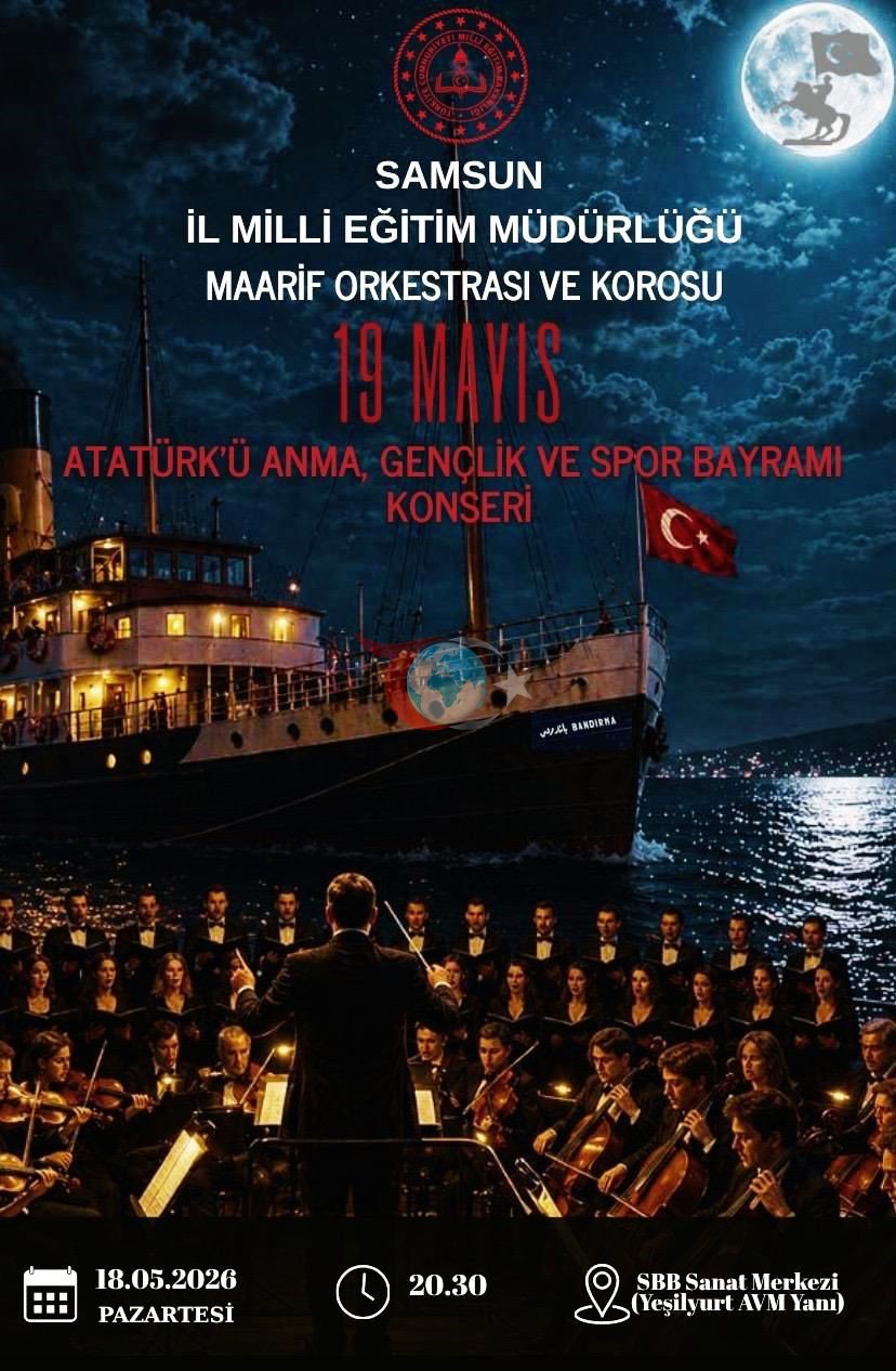 Samsun Maarif Orkestrası'ndan 19 Mayıs'a Özel Konser