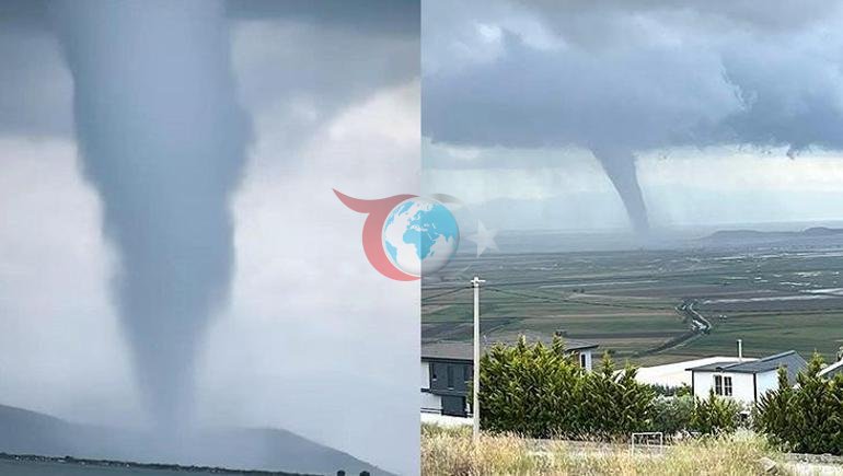 3 ilde dev hortumlar oluştu Görüntüler peş peşe paylaşıldı