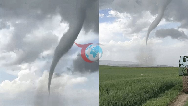 3 ilde dev hortumlar oluştu Görüntüler peş peşe paylaşıldı