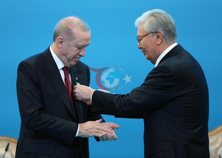 Cumhurbaşkanı Erdoğan’dan Tokayev’e teşekkür: Sarsılmaz kardeşliğin simgesi