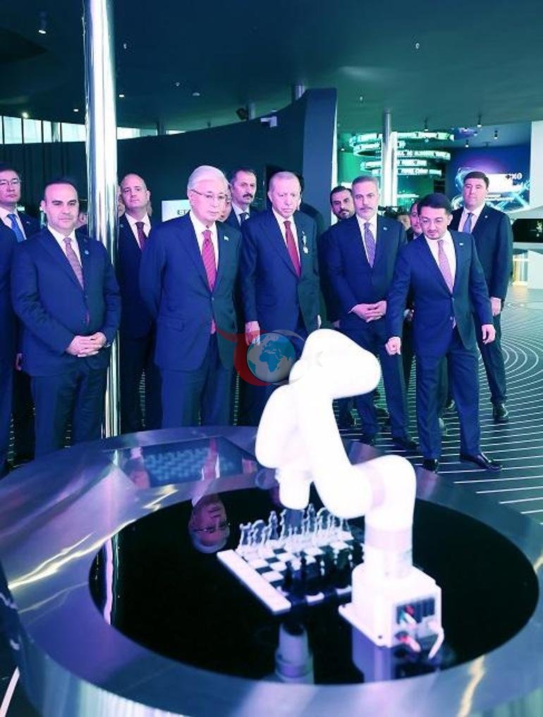 Prezident Ərdoğan Astana Alem AI Süni İntellekt Mərkəzini ziyarət etdi