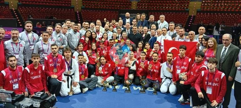 Milli tekvandocular, Avrupa Şampiyonasını zirvede tamamladı