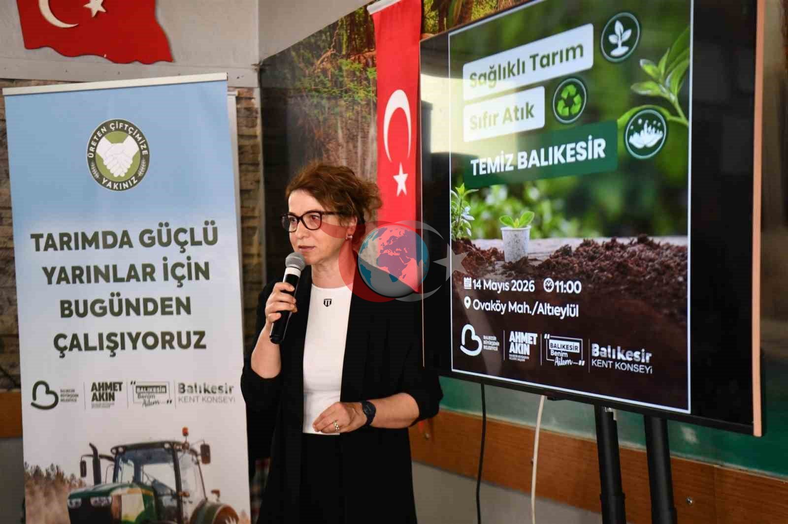 Balıkesir'de Çiftçiye Eğitim: Sıfır Atıkla Temiz Tarım