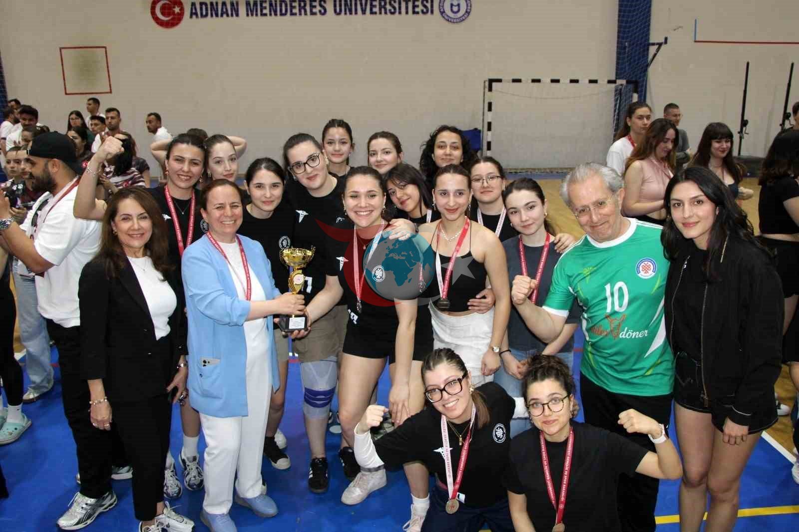ADÜFEST Spor Şenlikleri'nde Coşku Dolu Kupa Törenleri