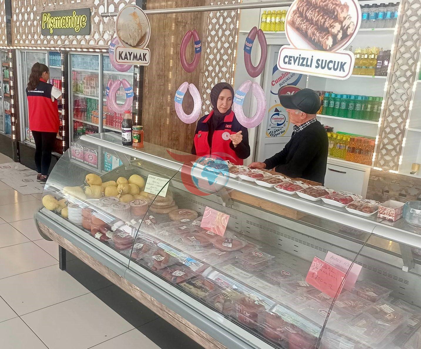 Afyonkarahisar'da Güvenilir Gıda Denetimleri Devam Ediyor