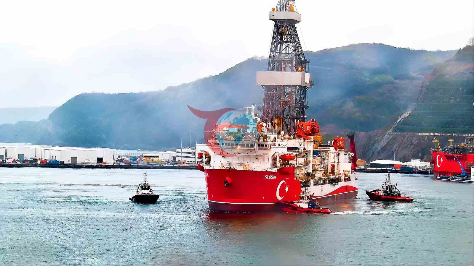 Yıldırım Derin Deniz Sondaj Gemisi ilk görevi için Karadeniz’de
