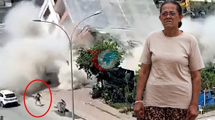 Yüreğir'de Kontrolsüz Yıkım Korkuttu: Panik Anları Kamerada